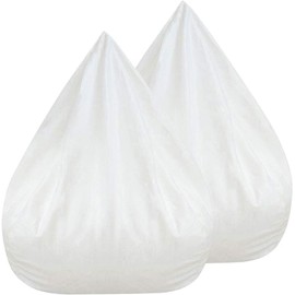 Jetcloud Pack of 2 Inner Covers for Armchair and Bean Bag, 80 x 90 cm, Lazy Sofa with Zip for DIY Lazy Bag, Without Filling