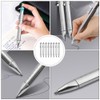 Angoily 8pcs Caliper Ballpoint Pen Fine Point Black Pens Draw