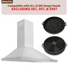 Beaufan 2 Pack CF1 Charcoal Filters Only Compatible with Zline