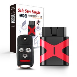 Auto Key Max DIY Programmable Tool,Simple OBD2 car Key fob Programmer Replacement for Acura 2007 2008 TL Flip Remote N5F0602A1A