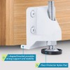 Skelang 4-Pack Furniture Levelling Feet, Lifting Leveller with Lock Nut