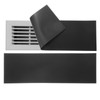 PATIKIL Rectangle Magnetic Vent Covers 12x4 Inch, 2 Pcs Floor