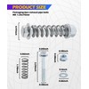 iolory 2PCS Automotive Exhaust Manifold Bolt Kit,M10 M8 Exhaust Bolts