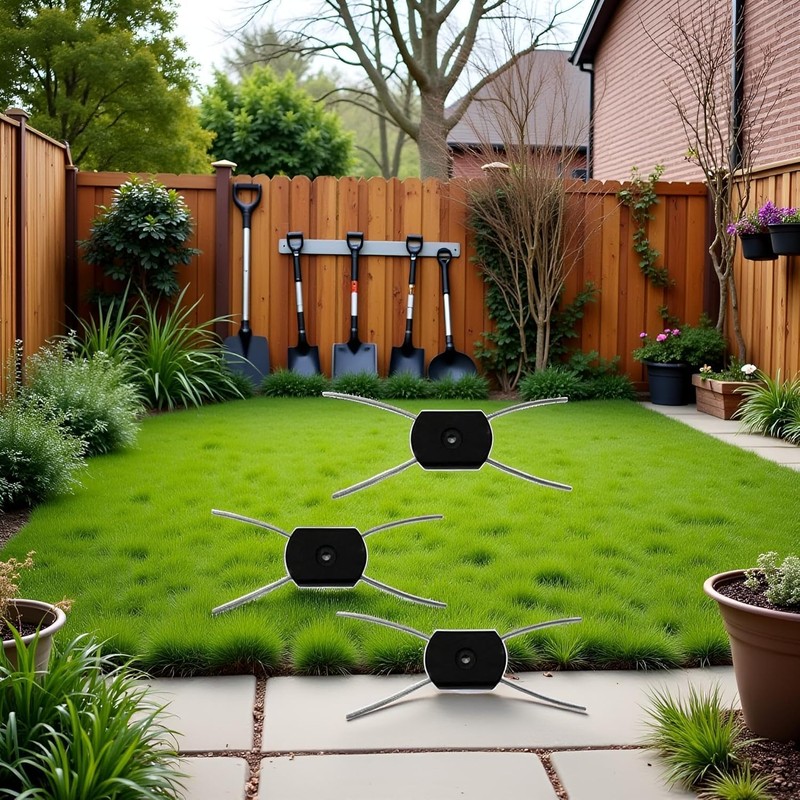 Kryoflare 3Pcs String Trimmer Replacement Head, Electric Weed Eater Universal