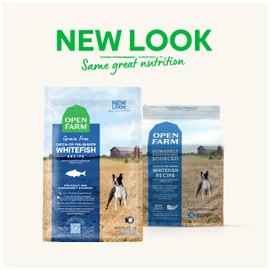 Open Farm Catch-of-The-Season Whitefish Grain-Free Dry Dog Food, Sustainably Caught Fish Recipe with Non-GMO Superfoods and No Artificial Flavors or Preservatives, 22 lbs