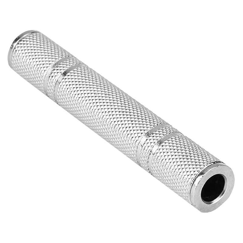 1/4 Inch Coupler, tunghey 2Pack 6.35mm TS and TRS Female
