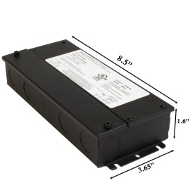 LEDUPDATES 24V 96W TRIAC 0-10v DIMMABLE POWER SUPPLY LED DRIVER UL LISTED