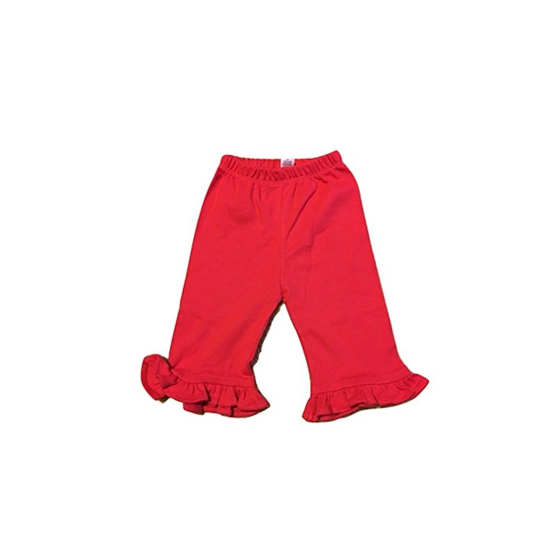 Monag Frill Bottom Pants 12-18M Red