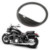 Motorcycle Speedometer Intrument Gauge Bezel Cover Trim Carbon Fiber Style