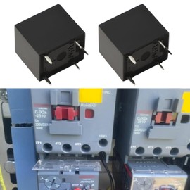 EMSea 5 Pieces SRA-12VDC-CL 5 Pin Type Mini Power Relay 12V DC Coils 20A / 10A 14VDC 125VAC SPDT Contacts Automotive Relay PCB General Purpose Relay