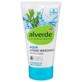 alverde Natural Cosmetics Aqua Hydro Wash Gel Seaweed 1 x 150 ml