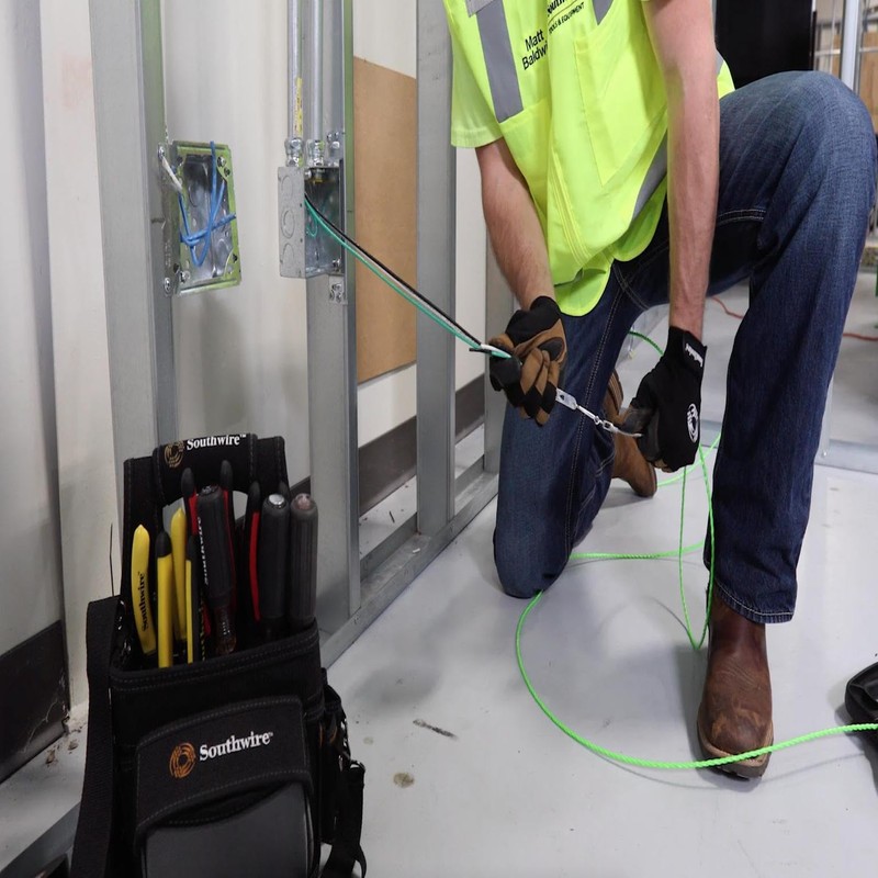 Southwire 50 ft. 6 Green Stranded CU SIMpull THHN Wire