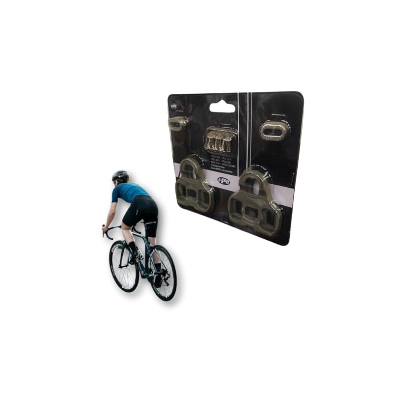 FPD Pedal Kit, Grey, Compatible with LOOK KEO Pedals, 5