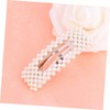 minkissy Unique Pearl Hair Clip Square Design Hairpin Fashion Bang