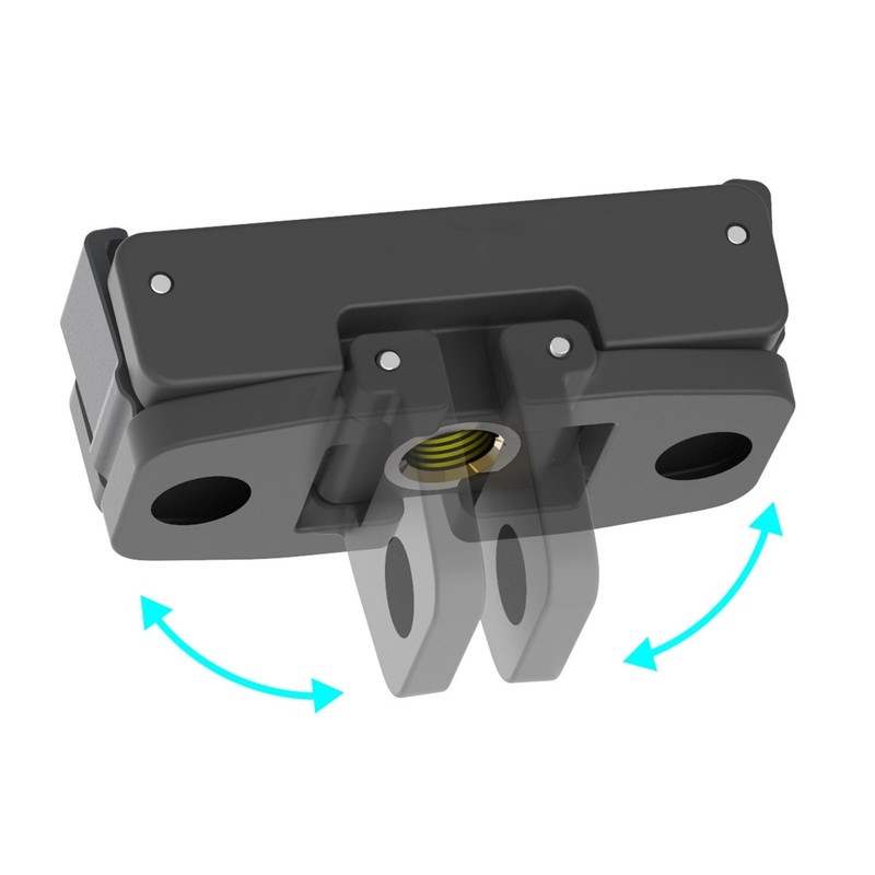 Camera Mounting Adapter Foldable 1/4 Screw Port Quick Release Adapter