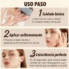 Bases Maquillaje 4 En 1 Spf50 Proteccion Solar Antiagua 30ml