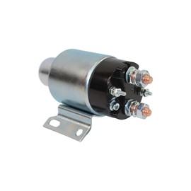 12-volt Starter Solenoid (4 Terminal) (For 30, 35 MT series Delco starters) Fits International John Deere Massey Allis Chalmers Case Cockshutt Minneapolis Moline White/Oliver Tractor