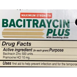 Feulover First Aid Research Bacitraycin Plus Ointment Maximum Strength - 1 oz