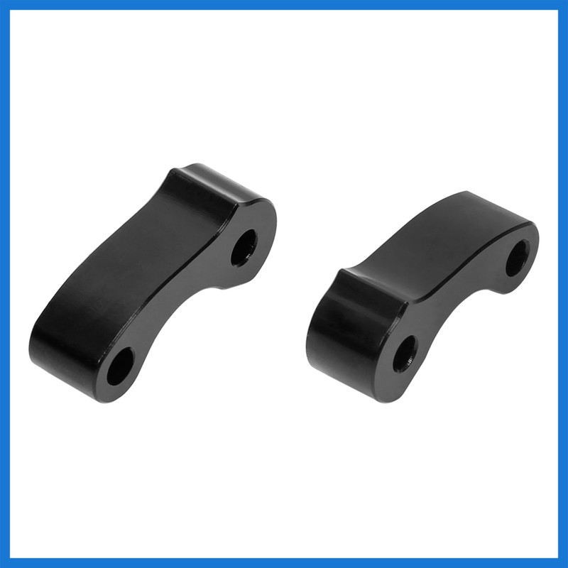 VekAuto Black Aluminum Rear Window Latch Hinge Pivots for Toyota