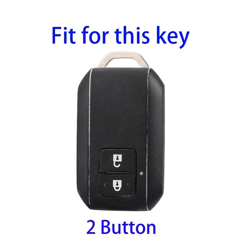 TECART Soft TPU Key Case Cover Fit for Suzuki Ertiga