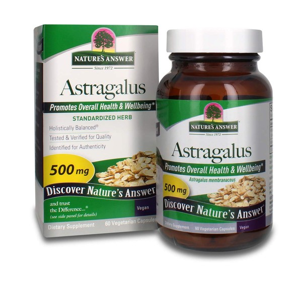 Nature's Answer Astragalus Root Extract 60 VCaps