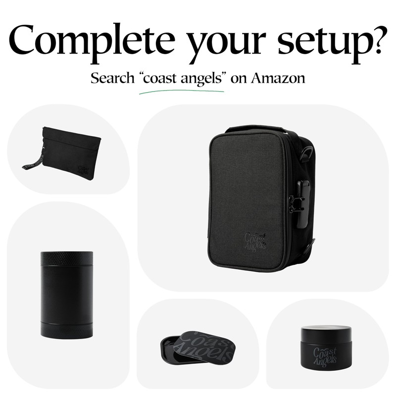 COAST ANGELS Smell Proof Bag with Lock – Smell Proof