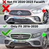 MAG For Mercedes W213 E Class 2017-2020 Front Bumper Lip