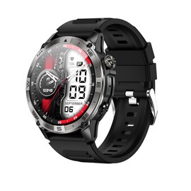 VALDUS VG40 PRO (2025) Black - Health Watch Smartwatch with Telephony Function - AMOLED Display - Robust Athlete