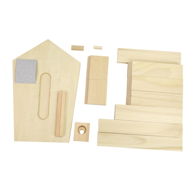 Kagaya Wood Birdhouse Tissue Case