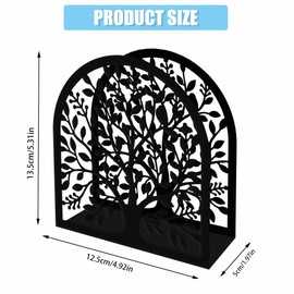 SUPERDANT Tree of Life Napkin Holder for Tables Tree Metal Napkin Stand Tabletop Cocktail Paper Tissue Stand Rustic Cloth Napkins Holders for Kitchen Farmhouse Restaurants Home Party Table Decor