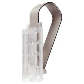 Lutron Caseta Smart Lighting Car Visor Clip for Pico Remote (Pico Sold Separately), Adjust Lights As You Arrive Home, No Wires Required, PICO-CAR-CLIP, White