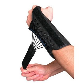 Wrist Splint with Bungee Closure Location: Left, Size: X-Small