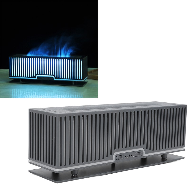 200ml Flame Aromatherapy Diffuser Humidifier Fine Mist Efficient Create Warm