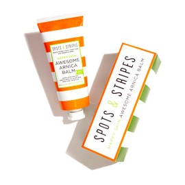 Spots & Stripes - Arnica Balm, 100% Natural Arnica Cream for Bruising, Aches and Muscle Pain with Calendula, Rosemary, Vitamin E and Shea Butter (60g)