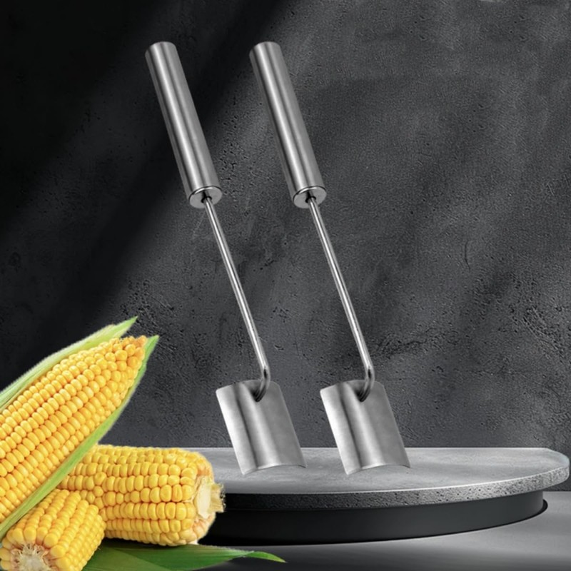Corn Peeler, Corn on the Cob Remover, Fast and Safe,