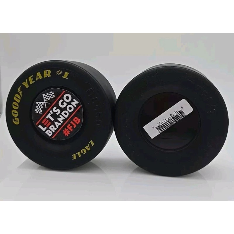 Set of 4 Goodyear Tires Let’s Go Brandon NASCAR Race