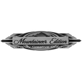 Whitney Montana "MOUNTAINEER EDITION" RV LOGO 2006 version Graphic decal 5th Wheel FRESH
