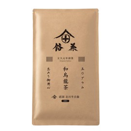 Kyoto Gion Kitagawa Hanbei Japanese Oolong Tea Leaves Made in Japan, No Pesticides During Cultivation Period, 1.8 oz (50 g)