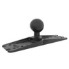 RAM MOUNTS RAM-D-111BU Fishfinding Mount Plate (L) (2.25" Ball)