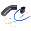 zoo3026 1x Air Intake Filter Induction Kit Pipe Power Flow