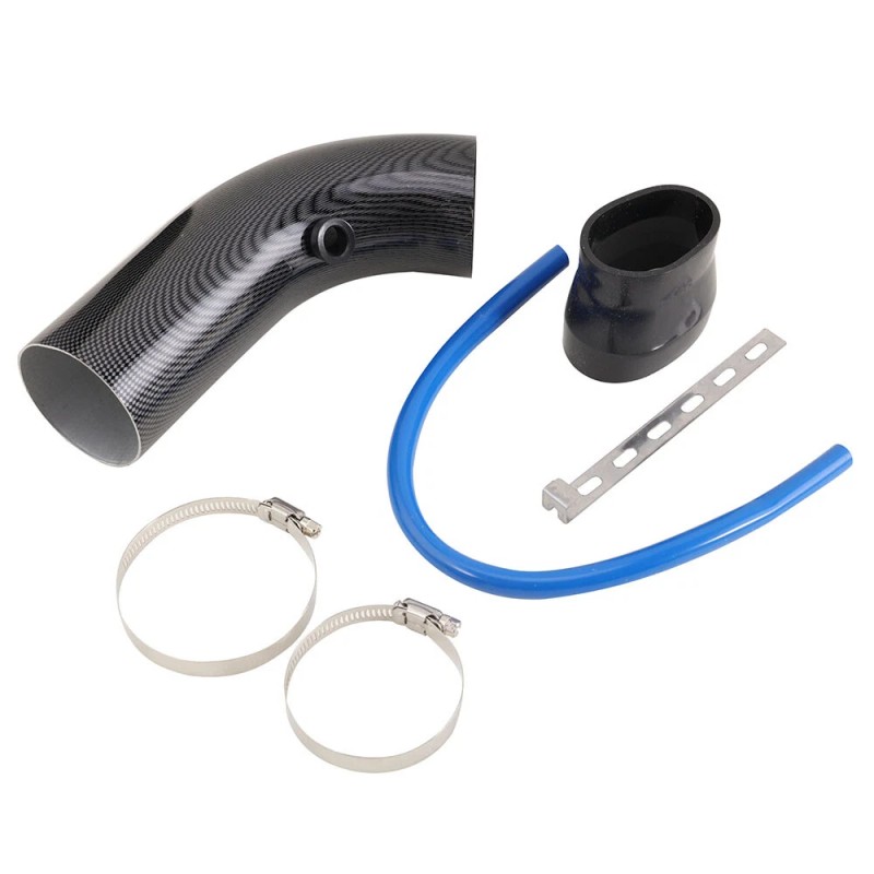 zoo3026 1x Air Intake Filter Induction Kit Pipe Power Flow