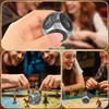 DND Fingertip Spinner Dice, 7-in-1 Metal Dice Set with 3D
