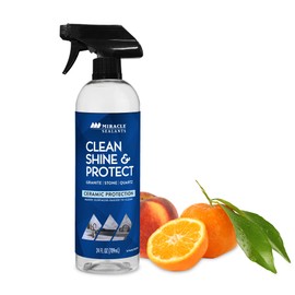 Miracle Sealants Clean Shine & Protect Spray for Granite, Stone, Quartz, Shine & Protect, 24 oz