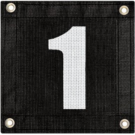 Tourna Windscreen Court Numbers - #11 Windscreen Court Numbers