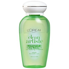 L'Oréal Paris Clean Artiste Eye Makeup Remover, Sensitive Eyes, 4 fl. oz.