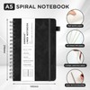 MEETOZ Notebook Notepad A5, Spiral Notepad 100 Sheets/200 Pages, 80gsm,