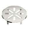 Oatey 42731 Snap-in Drain Strainer, 3 in, 304 Stainless Steel,
