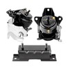 3PCS Front Left & Right Engine and Transmission Mounts Compatible