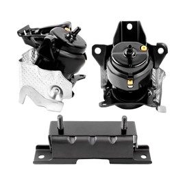 3PCS Front Left & Right Engine and Transmission Mounts Compatible with 2014-2018 Sliverado Sierra 1500 V8, 2015-2020 Escalade Tahoe 4WD, Replace OE: 84175582, 84175583, A2638