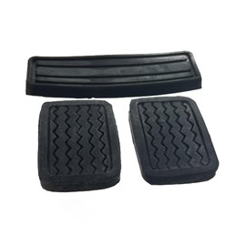 isbridge Suitable Fit For Set Clutch Brake Accelerator Pedal Pad Cover 720 Pickup 1980-1986